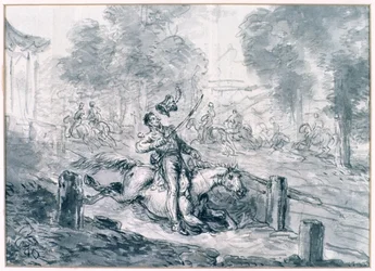 Mort du prince Joseph Poniatowski (1763-1813) 1816